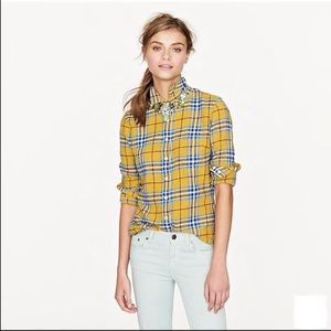 J. Crew Plaid Flannel